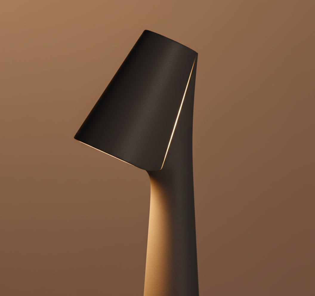 Minimalistische Nordische Tischlampe