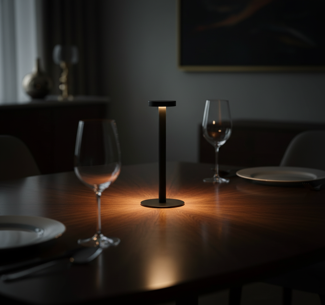 Aluminium-LED-Tischlampe