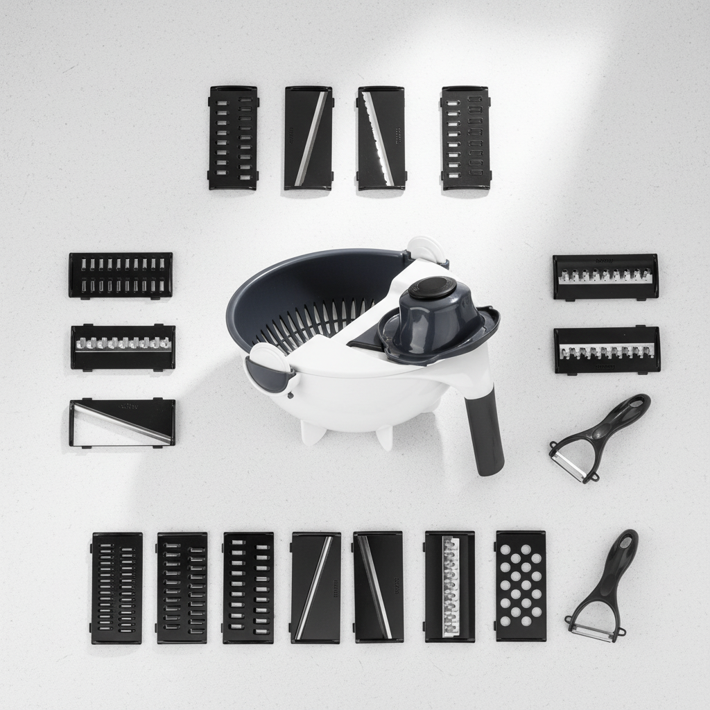 Gemüsehobel & -raspel All-in-One Küchen-Schneidegerät