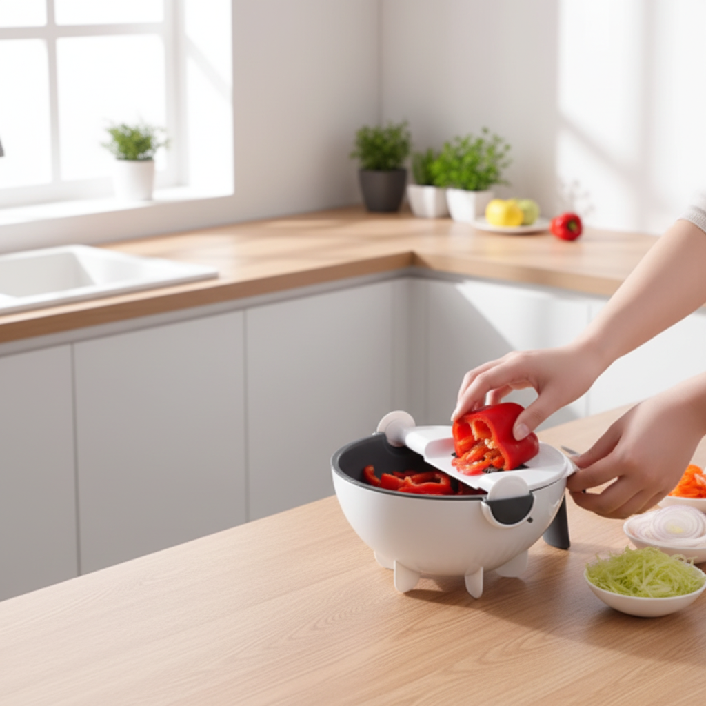 Gemüsehobel & -raspel All-in-One Küchen-Schneidegerät