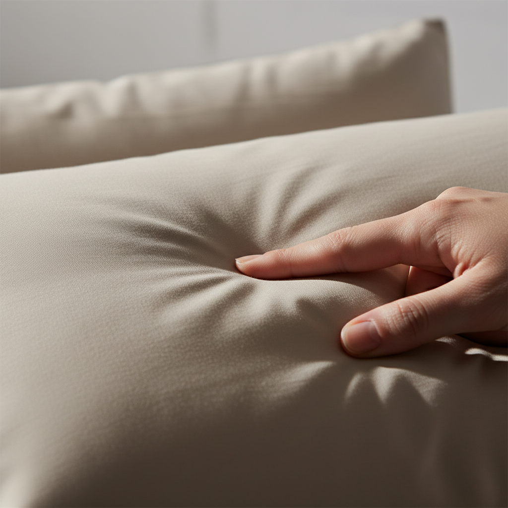 Taupe Mikrofaser Kissenbezug-Set (2 Stück)