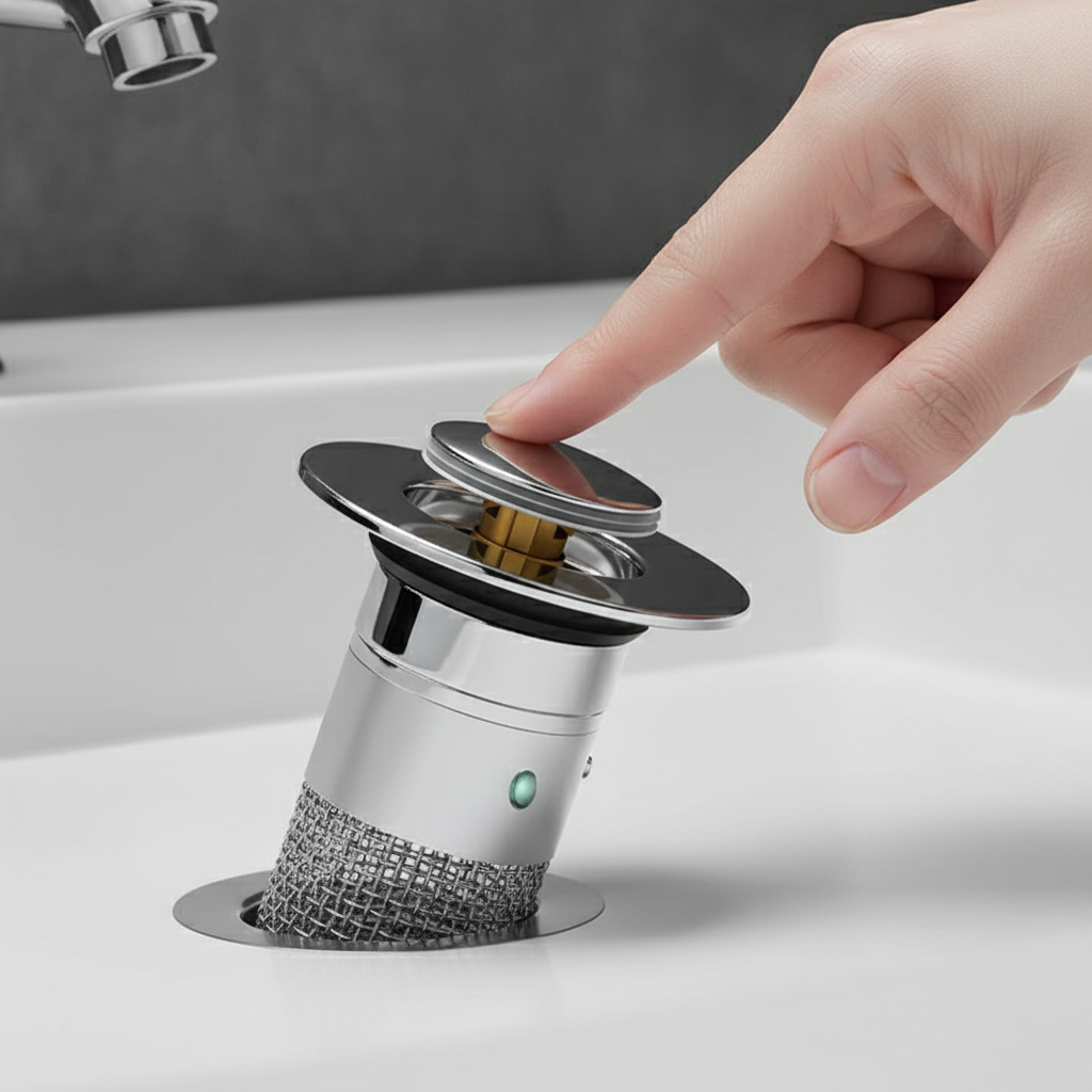 Aufklappbares Anti-Verstopfungs Edelstahl Spülbecken Abfluss-Sieb