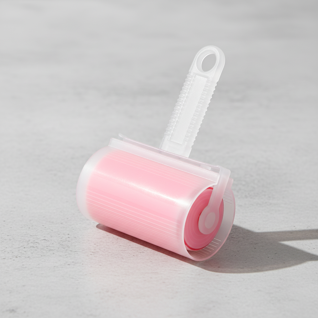 Waschbarer Klebriger Fussel und Staub-Reinigungs-Bürstenroller