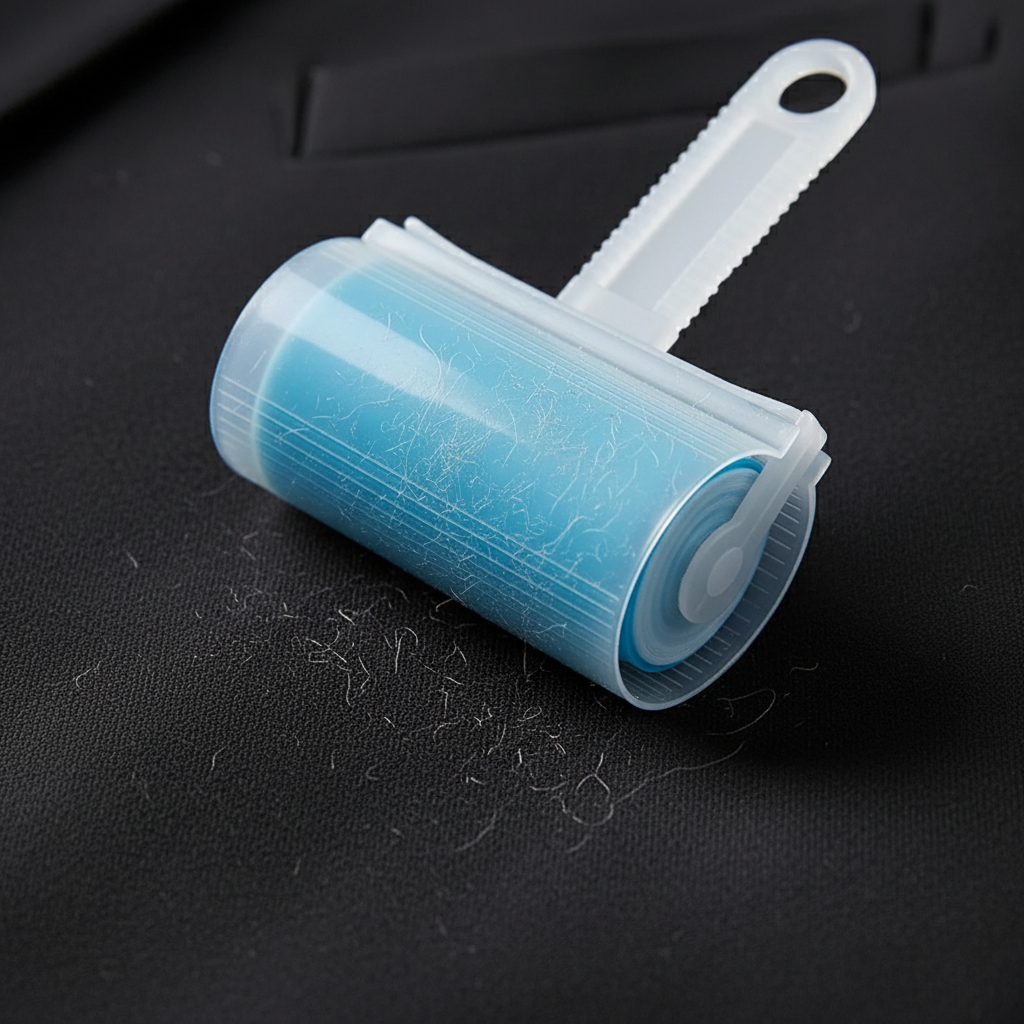 Waschbarer Klebriger Fussel und Staub-Reinigungs-Bürstenroller