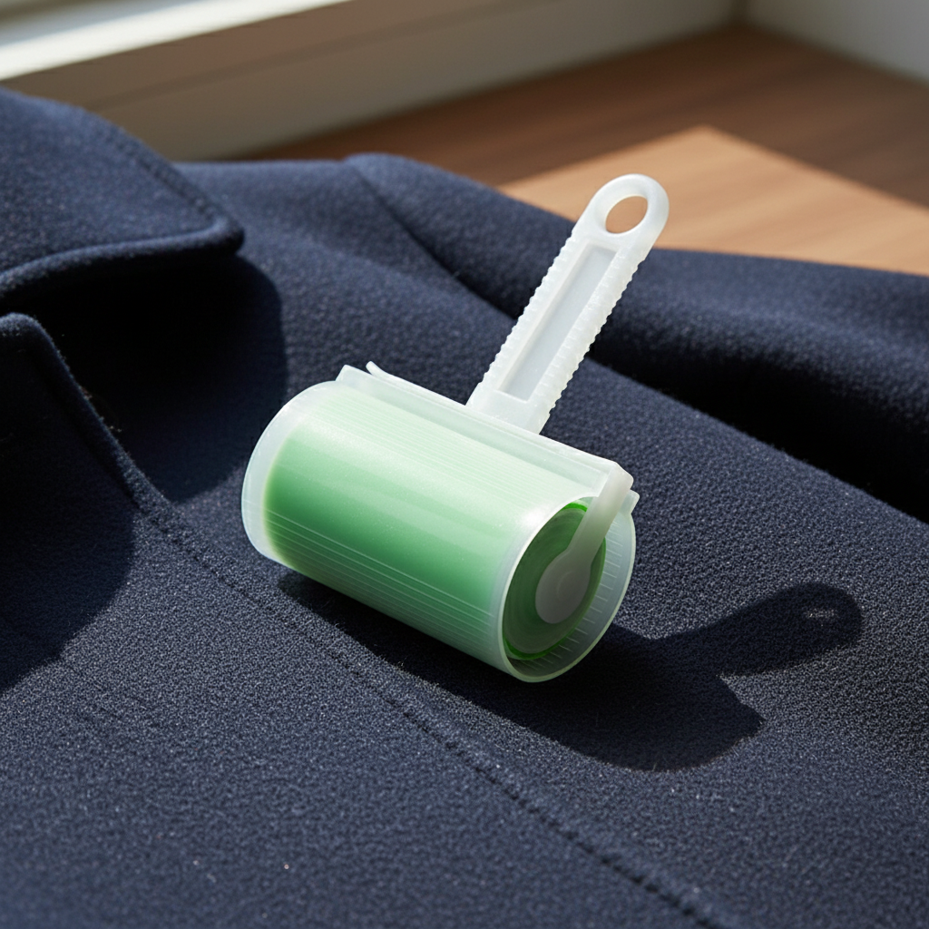Waschbarer Klebriger Fussel und Staub-Reinigungs-Bürstenroller