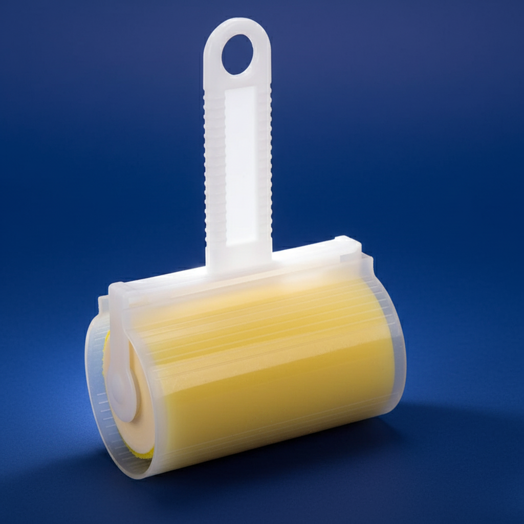 Waschbarer Klebriger Fussel und Staub-Reinigungs-Bürstenroller