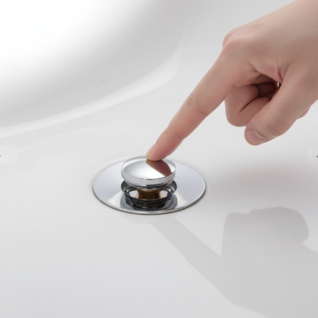 Universal Pop-Up Spülenablauf-Filter mit Korb