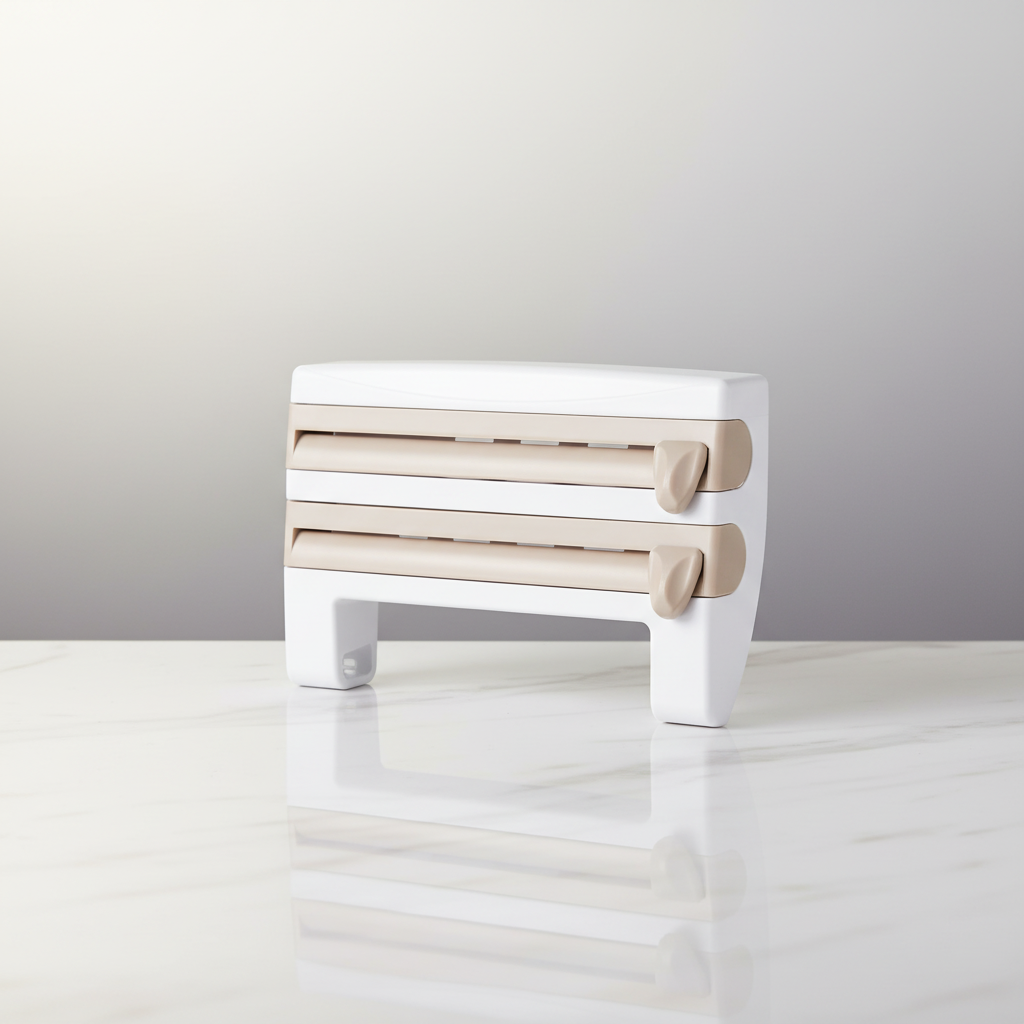 Kunststoff Kühlschrank-Clingfilm Lager- und Schneid-Organizer