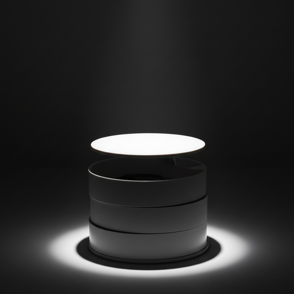 Drehbare Schmuckbox 5 Etagen mit Deckel staubdicht kompakt