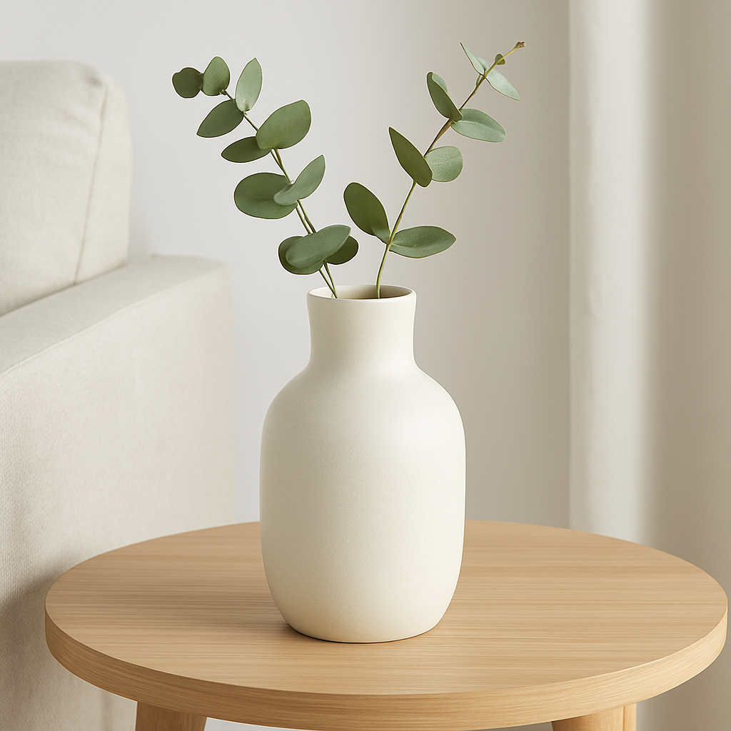 Vase Keramik | Dekorativ, Minimalistisch & Stabil