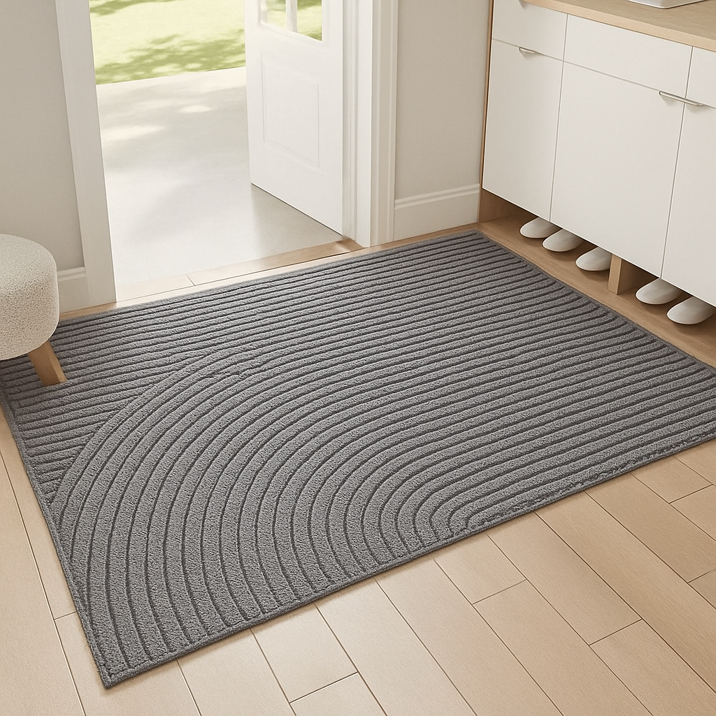 Elegante Fußmatte im nordischen Design – Eingangsbereich & Schmutzfangmatte