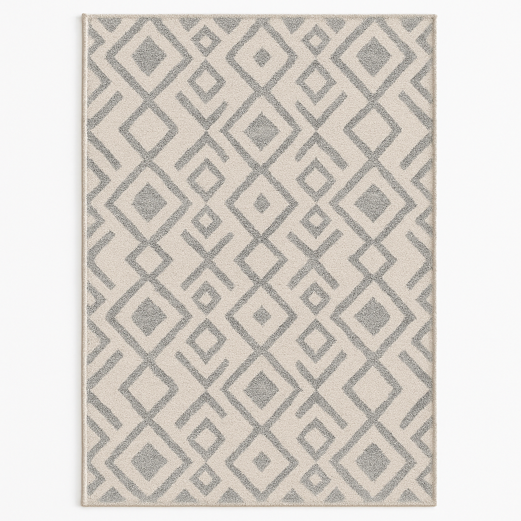 Teppich Modern Muster | Flach, Pflegeleicht & Vielseitig