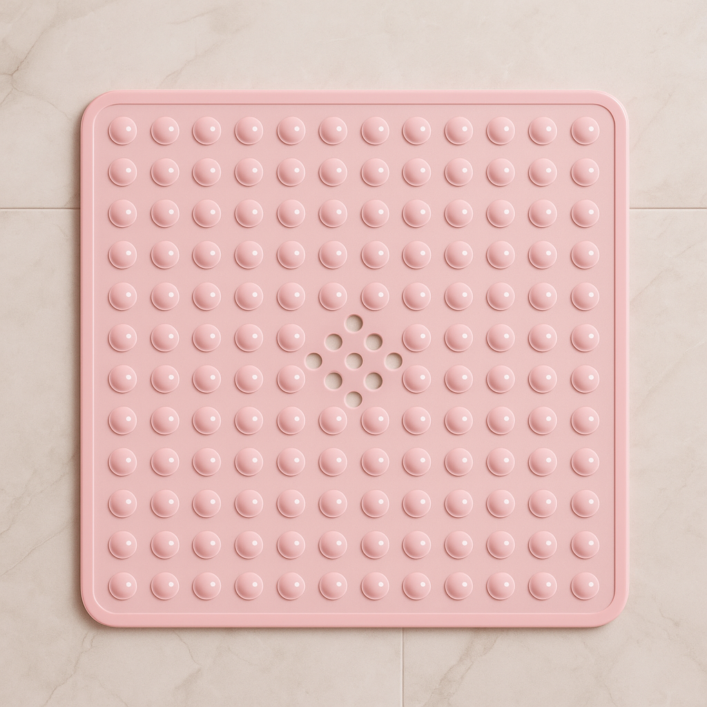 Rutschfeste Bad-Sicherheitsmatte mit Saugnäpfen