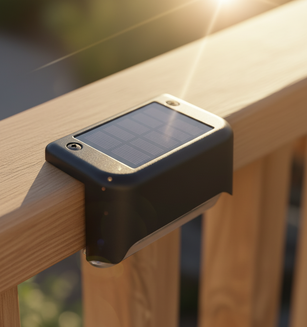 Solarbetriebene, wasserdichte Außenlampe