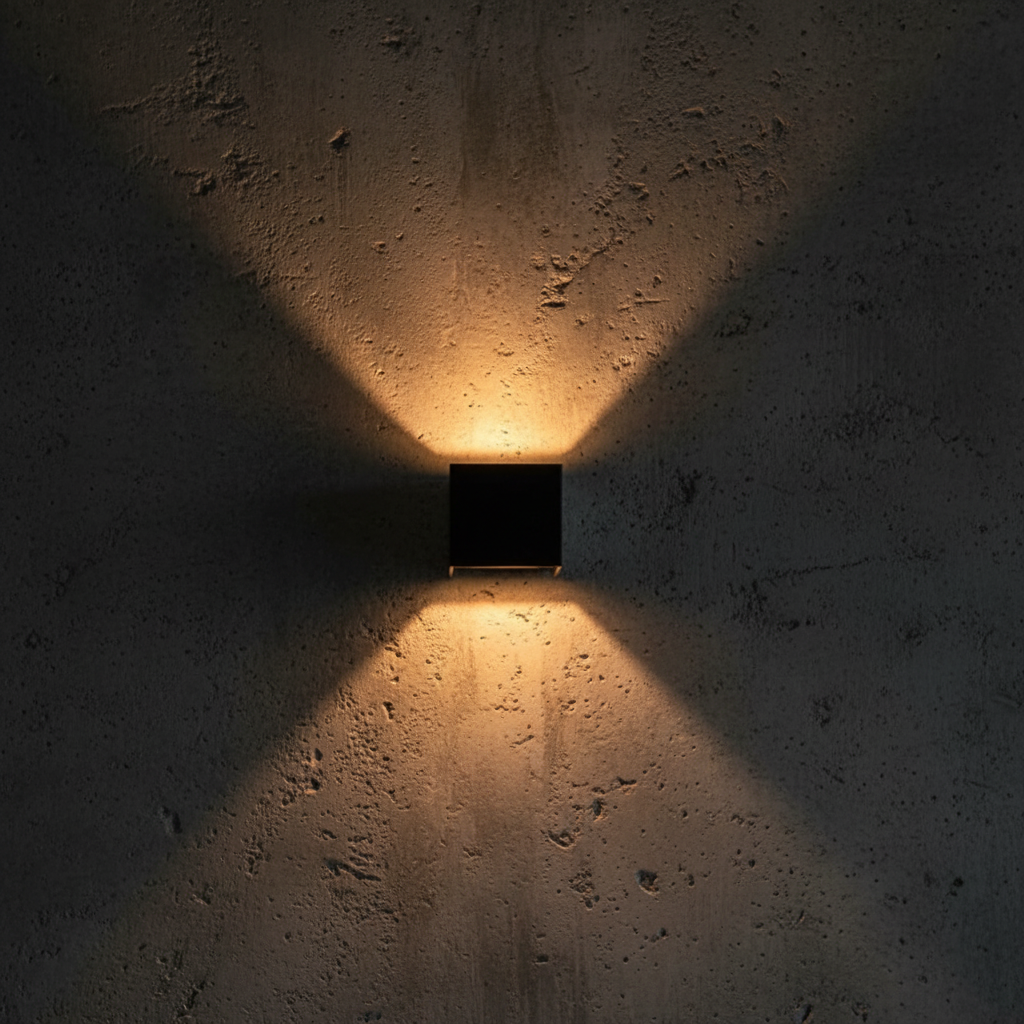 Kabellose Luxuriöse LED-Würfel-Wandleuchte