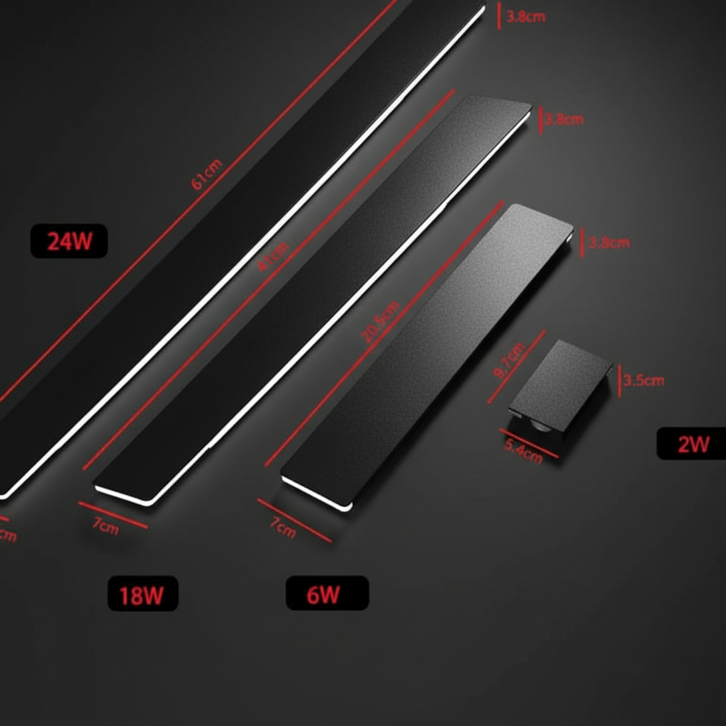 Wasserdichte IP65-LED-Wandleuchte aus Aluminium