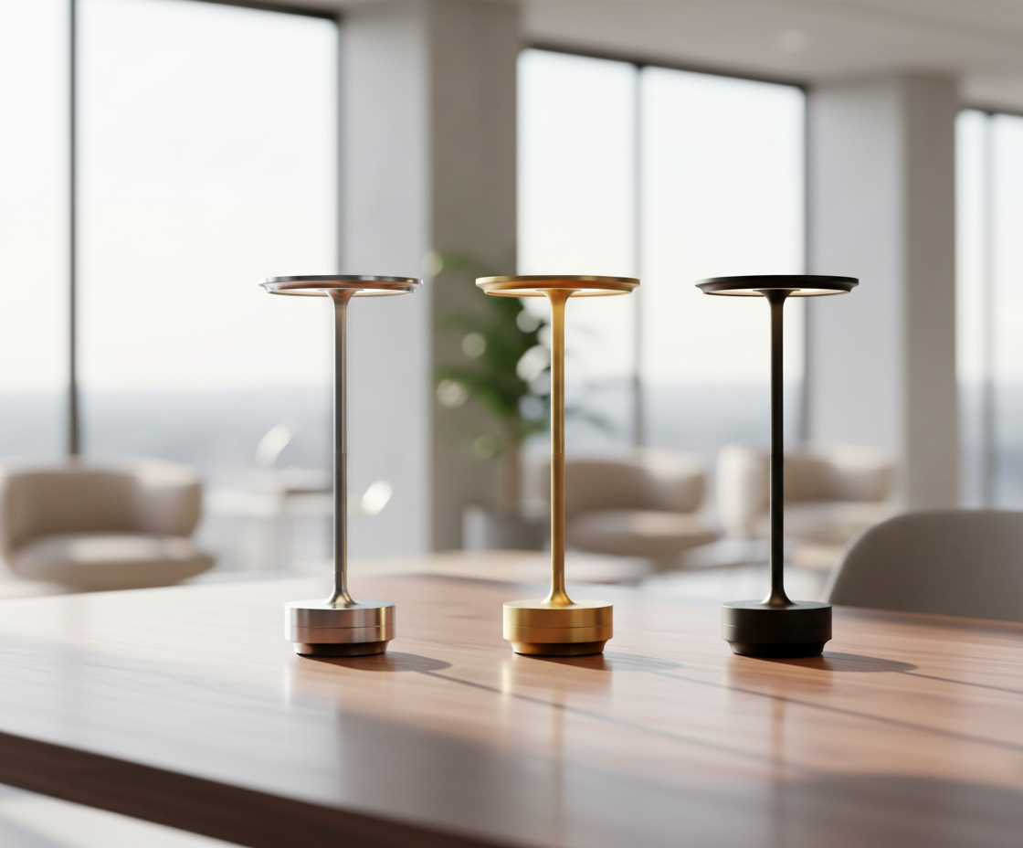 Kabellose dimmbare Retro-Tischlampe