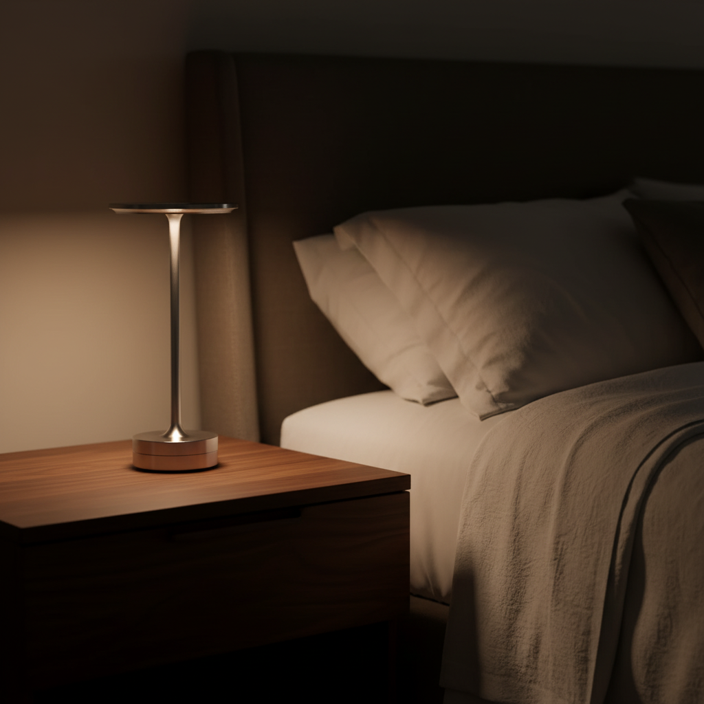 Kabellose dimmbare Retro-Tischlampe