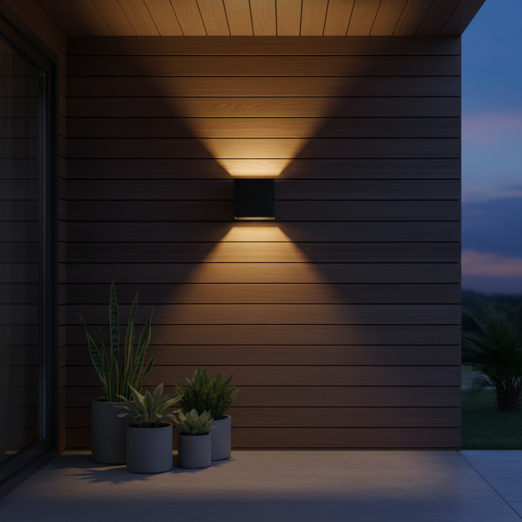 Kabellose Luxuriöse LED-Würfel-Wandleuchte