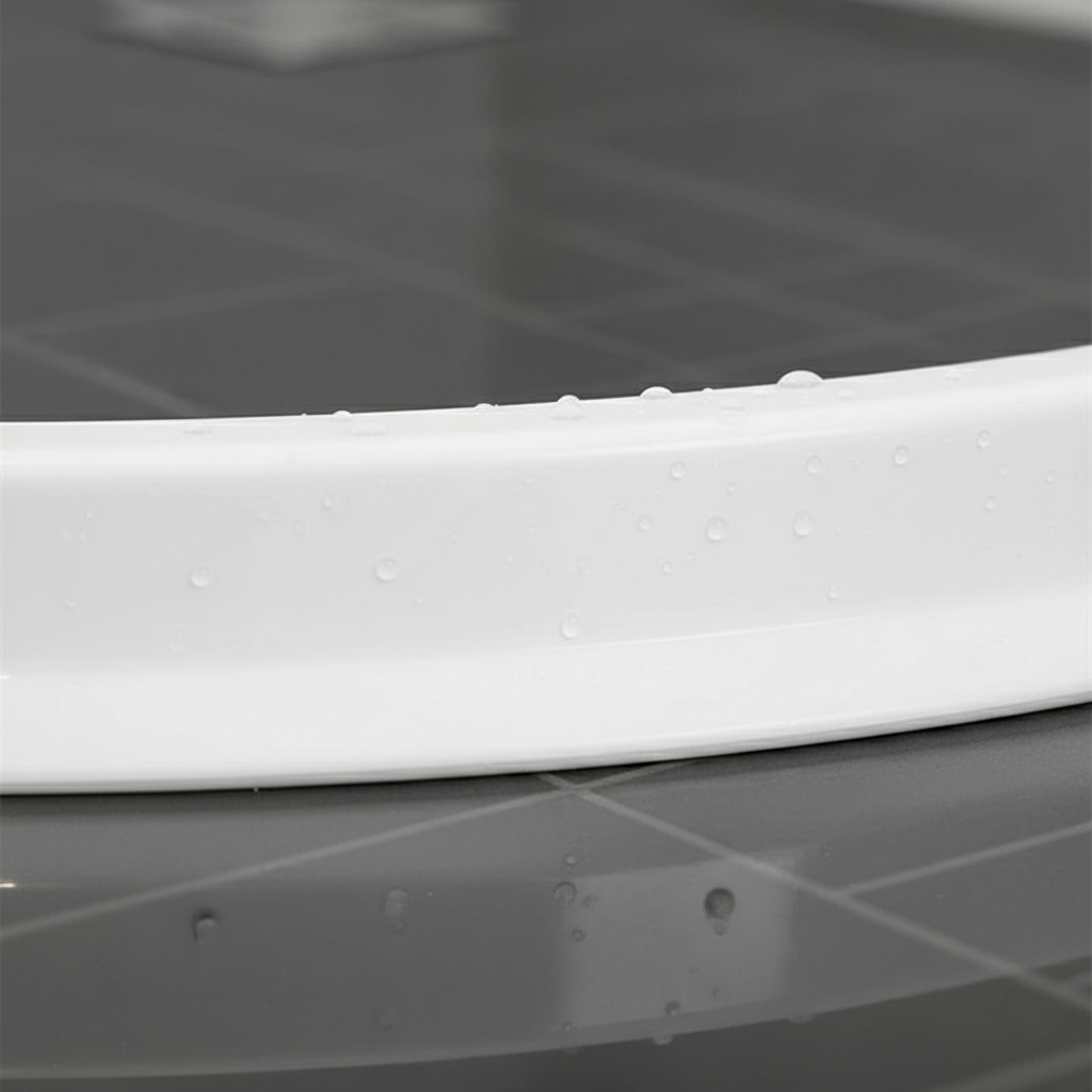 Selbstklebender Silikon Boden-Wasserstopp für Bad & Dusche