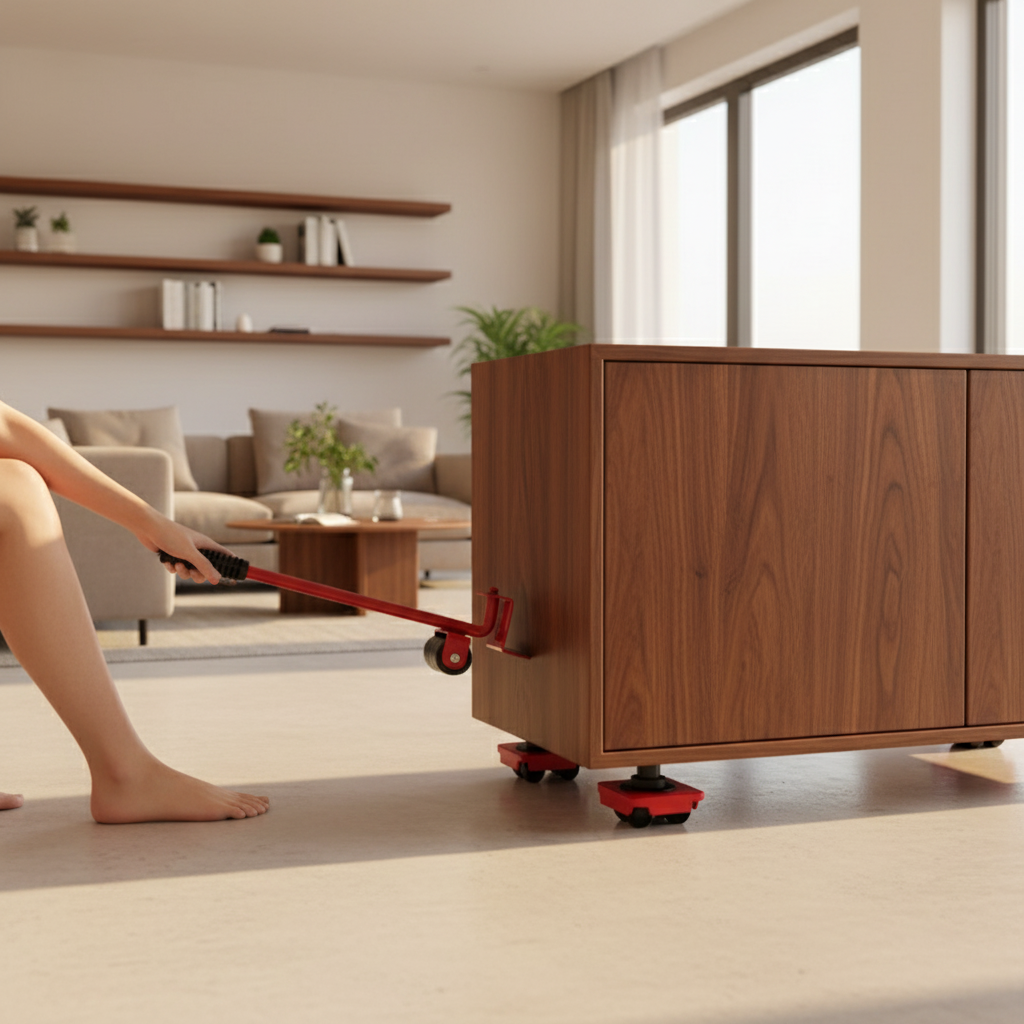 5-teiliger Möbelheber- und Rollset Möbelumzug-Werkzeug