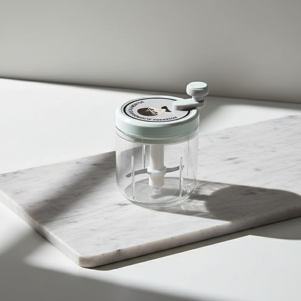 Tragbarer manueller Knoblauch‑& Gemüse‑Zerkleinerer