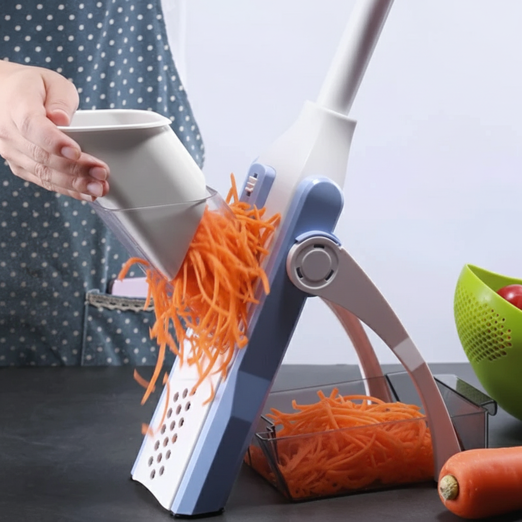 5‑in‑1 Multifunktionaler Gemüseschneider & Hobel