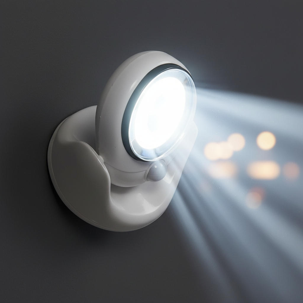 Kabellose wetterfeste LED-Sicherheitslampe 450 Lumen mit Bewegungsmelder & Timer