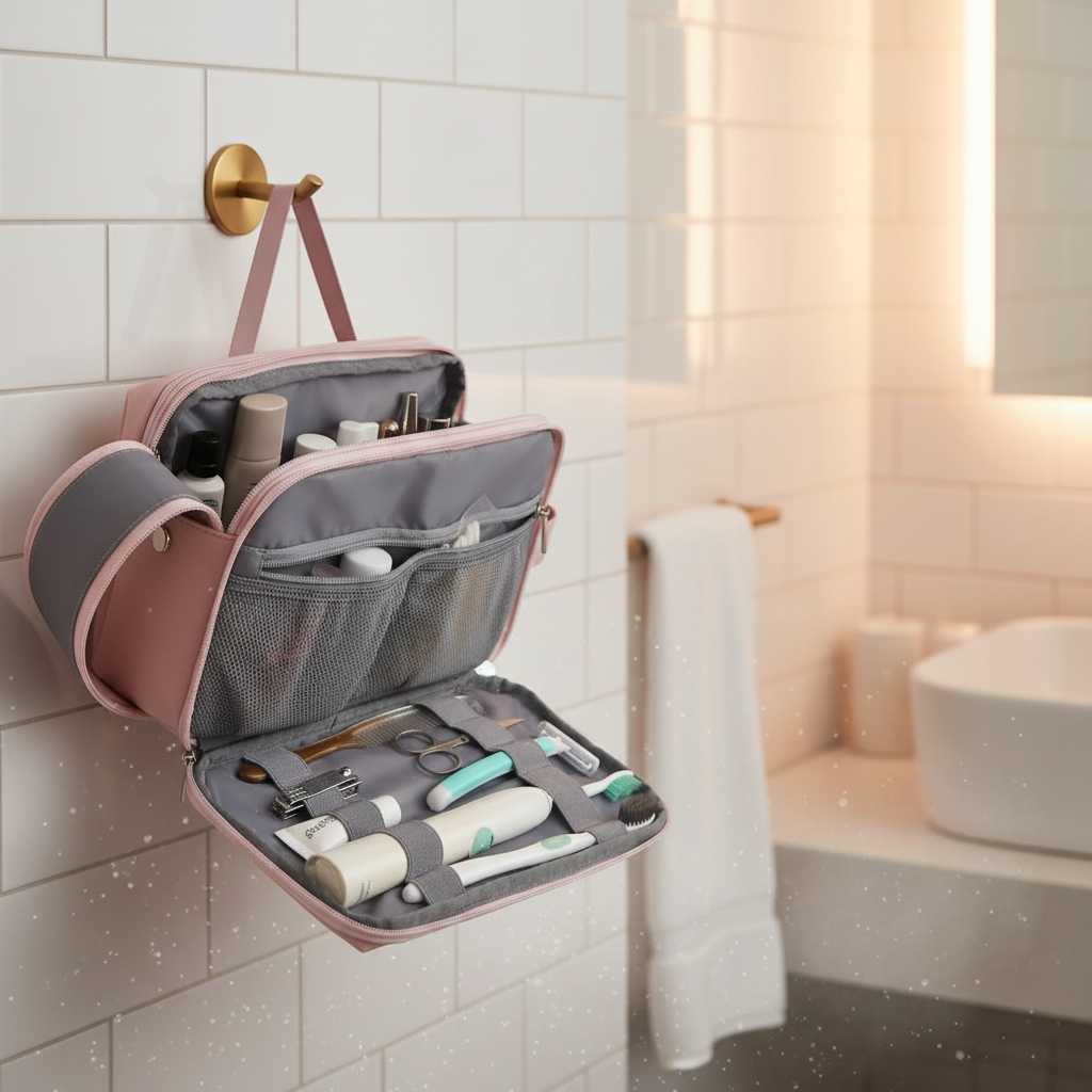 Wasserabweisende Kosmetiktasche S / M / L – leichter Unisex-Kulturbeutel