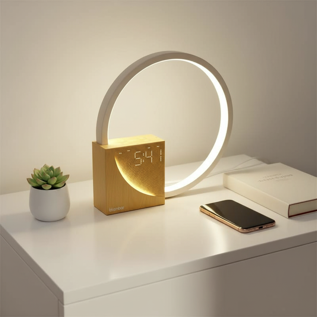 LED‑Licht digitaler Wecker