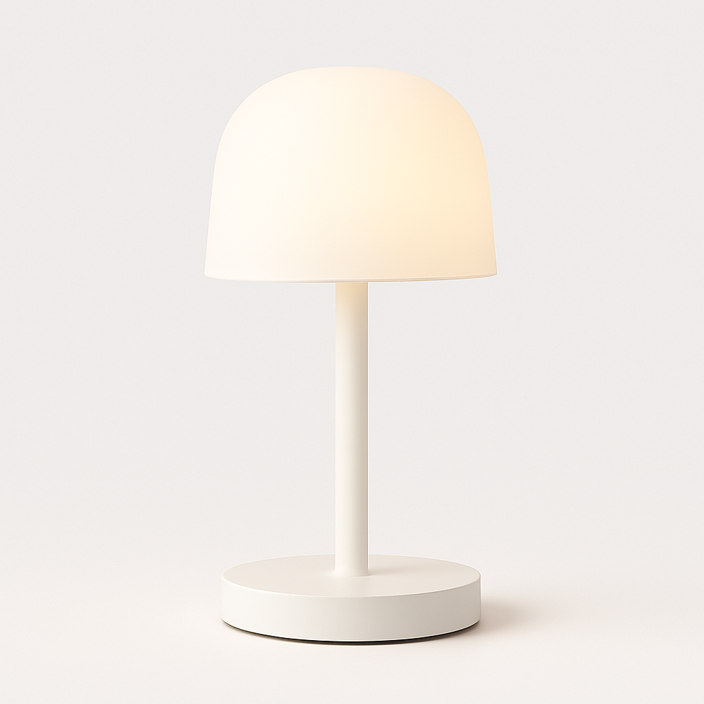 Minimalistische Tischleuchte | Stilvoll, Kabellos & Langlebig