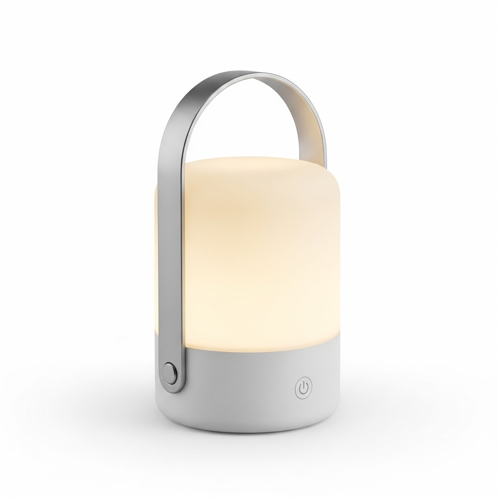 Tragbare Lampe mit Griff | Kompakt, Leicht & Vielseitig